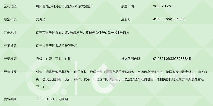 广西金冠通讯设备南宁大沙田店 连接你我，智享生活